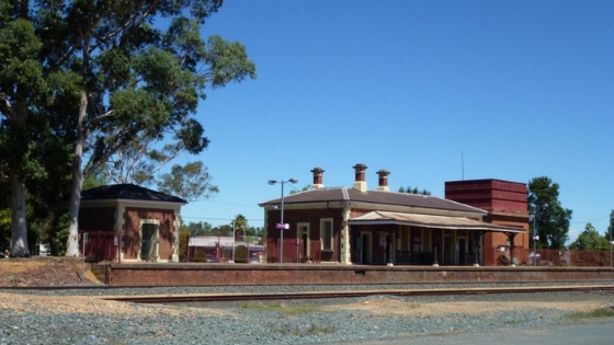 Elmore train station: Great Victorian regions